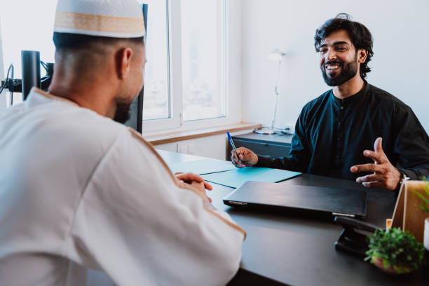 istock Pakistani Business man in the  office. 2189944487