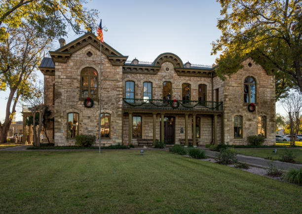 City library in Fredericksburg in Texas