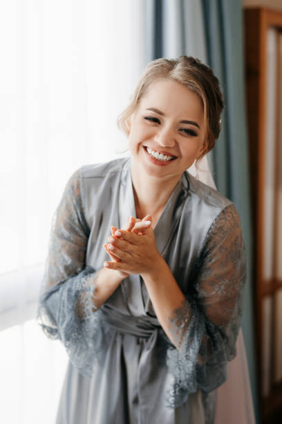 istock bride's preparations for a wedding in a  cottage 2189946555