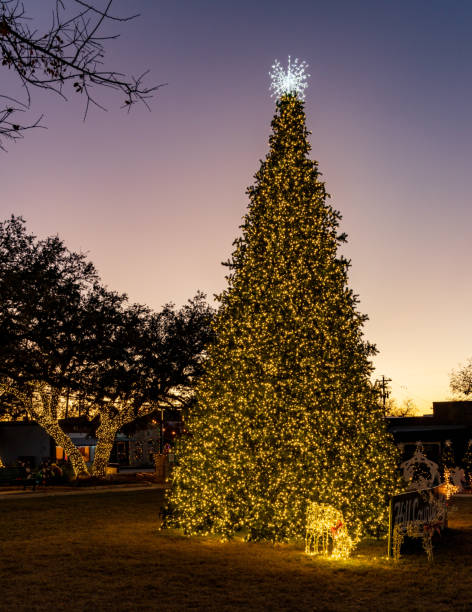 istock Christmas tree lights spectacular in Johnson City, Texas 2189948962