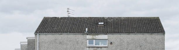 istock Council flats in poor housing estate in Glasgow 2189955832