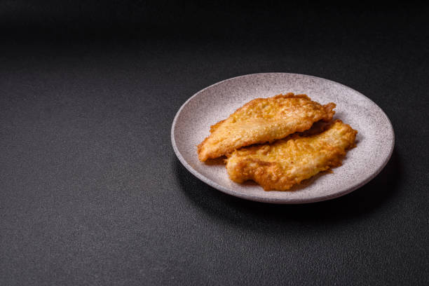 istock Grilled chicken or turkey chop with salt, spices and herbs 2189961415