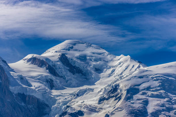 istock Mont Blanc, Monte Bianco mountain summit in the Alps 2189962149