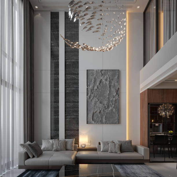 istock 3d render of living room and dining space 2189973028