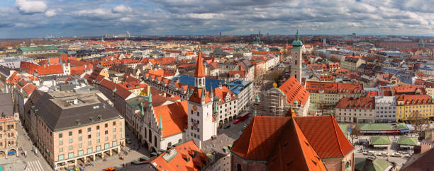 istock Panoramic View of Old Town Munich, Germany 2189982444