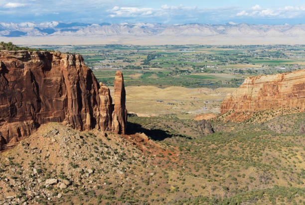 Colorado National Monument, Colorado - USA, May 1, 2024. Wild and wonderful canyons and trails within Colorado national monument. Scenic inspiration just outside of Grand Junction Colorado.
