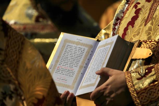 istock Opening a Sacred Text During a Religious Ceremony 2189983467
