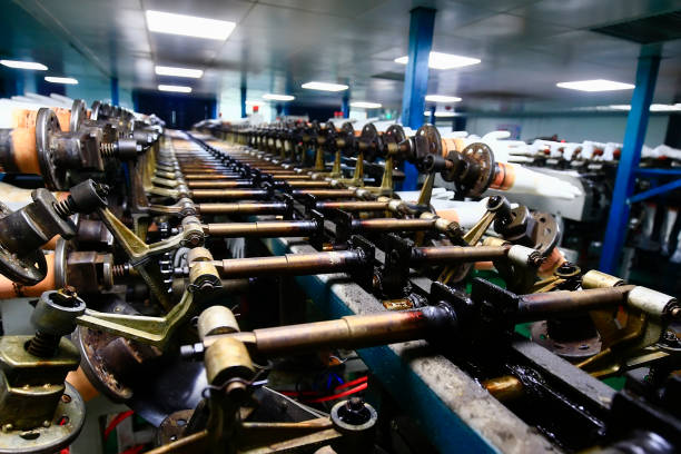istock Gloves factory production workshop and mechanical equipment 2189987569