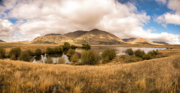 istock Small alpine lake in the Ashburton Conservation Park 2189991658