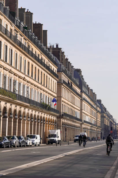 istock Elegant Parisian Street with Classic Architecture 2189995891