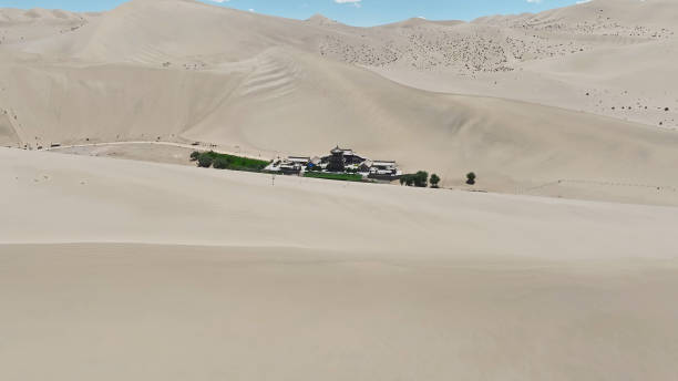 istock Mingsha Mountain Crescent Spring,Dunhuang,Gansu,China,Asia. 2190000778