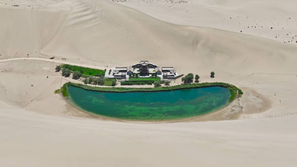 istock Mingsha Mountain Crescent Spring,Dunhuang,Gansu,China,Asia. 2190000912