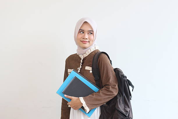 istock A Young Muslim Woman Student with Backpack and Notebooks, Ready for Class, Confident and Smiling 2190006223