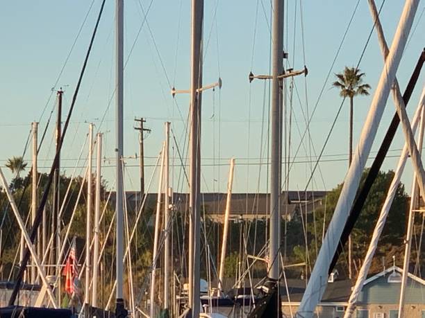 istock Sailboats Docked in Marina 2190007106