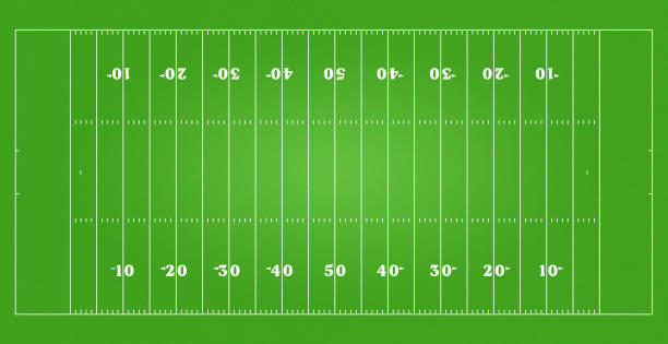 istock American football grass field, top view. 2190011864