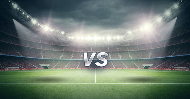 istock Epic Showdown in Soccer stadium. 2190012145