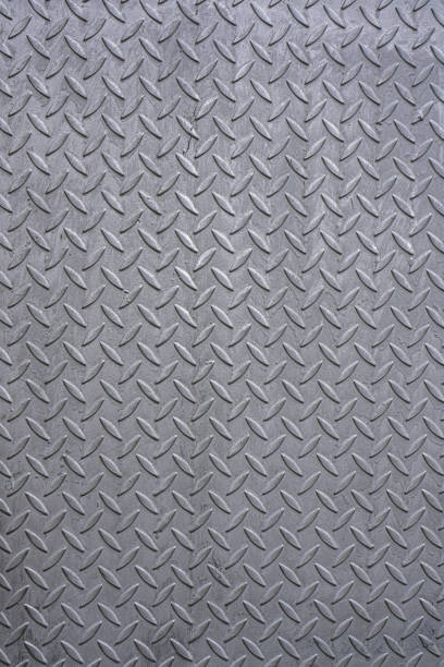 metallic floor sheet texture for industrial background. background concept
