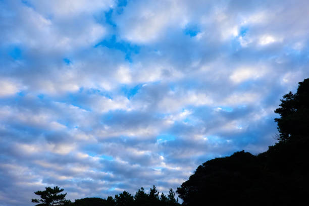 moody sky, dawn, morning