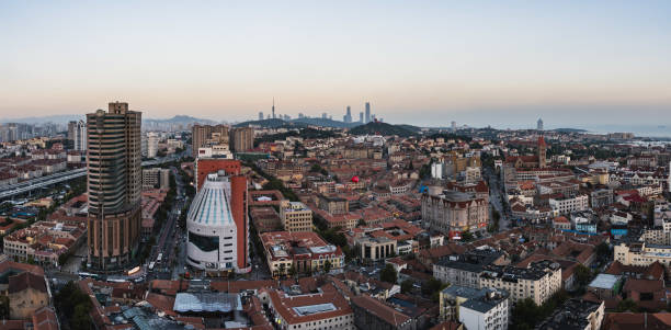 istock view of city QingDao 2190019110