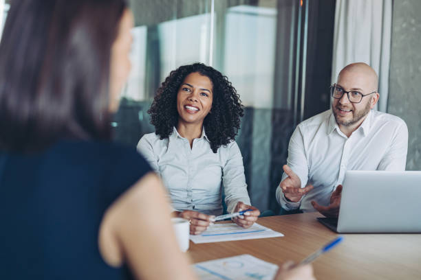 istock Meeting with the senior management 2190024083