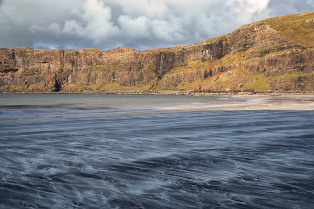 istock Sand patterns at Talisker beach, Skye island,Scotland 2190024304