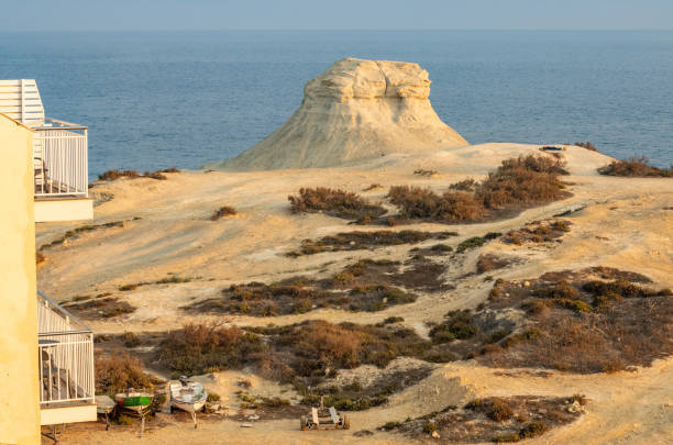 Breathtaking Coastal Landscapes of Malta: Cliffs, Rocks, and Sea