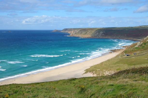 istock Sennen Cove beach, in West Cornwall, UK. 2190038568