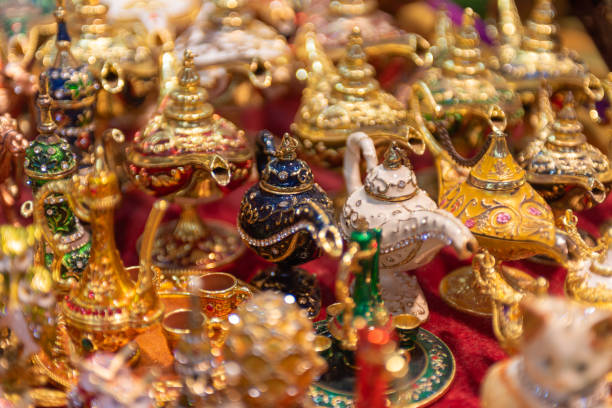 istock Arabian Souvenirrs At The Market In Oman 2190056627