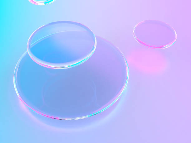 istock 3D illustration of a transparent liquid illuminated by fantastic light 2190069285