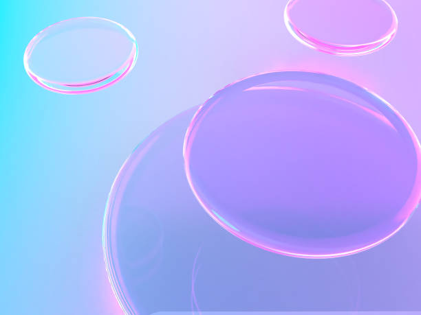 istock 3D illustration of a transparent liquid illuminated by fantastic light 2190069288