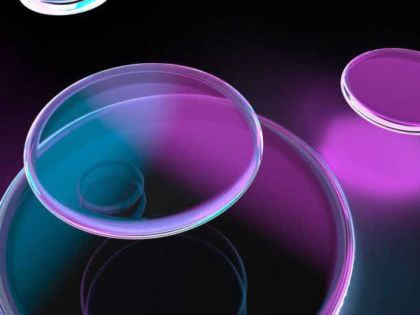 istock 3D illustration of a transparent liquid illuminated by fantastic light 2190069306