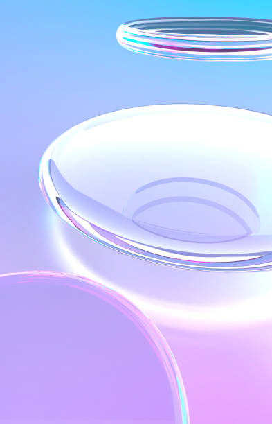 istock 3D illustration of a transparent liquid illuminated by fantastic light 2190069316