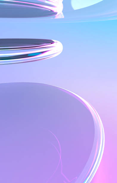 istock 3D illustration of a transparent liquid illuminated by fantastic light 2190069321