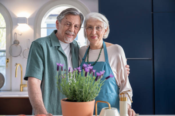 istock Senior Couple Gardening At Home 2190070633