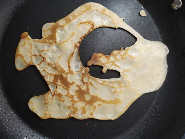 istock Talentless stupid students cook pancakes like this, a mistake, an incident 2190077418