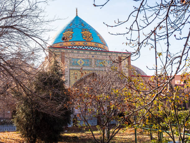 istock view of Blue Mosque in Yerevan from inner garden 2190082693