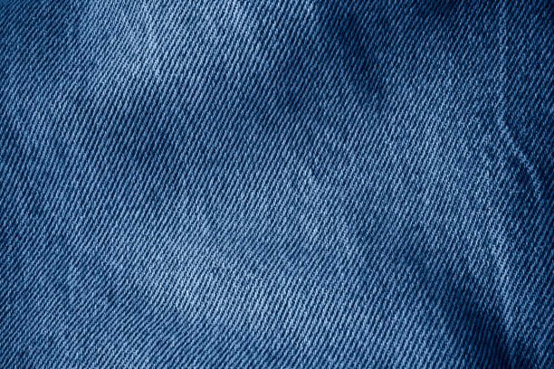 istock Blue denim background, detailed texture with shadow 2190085153