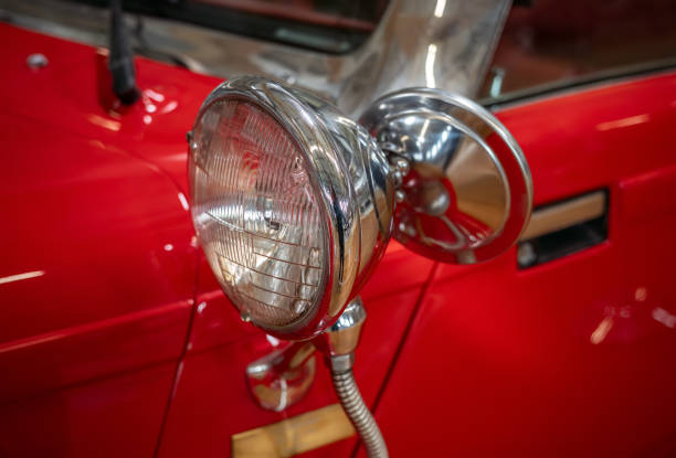 details of old timer car