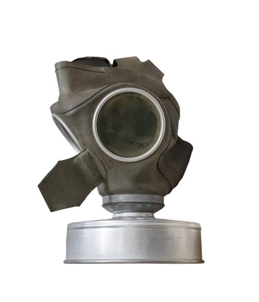 istock old gas mask on white, isolated 2190093506