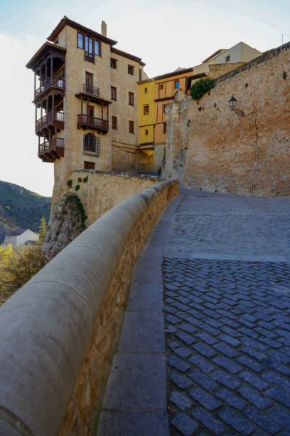 Buildings and constructions of the ancient city of Cuenca, Spain.