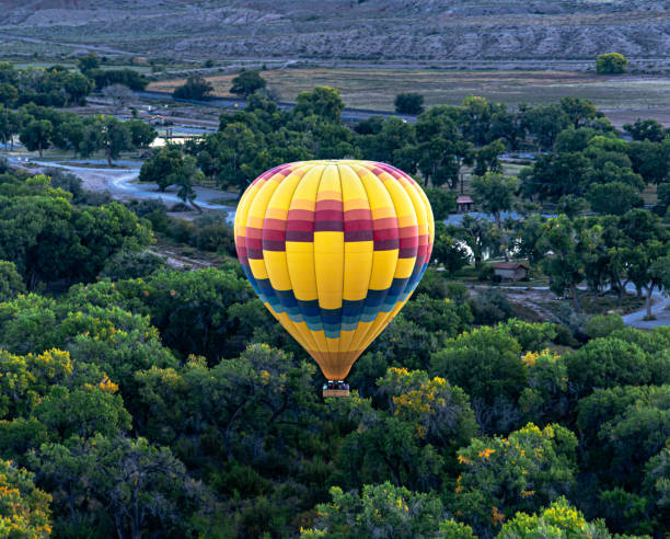 Ride in a hot air balloon is the experience you don't want to miss when visiting Albuquerque, New Mexico, USA.