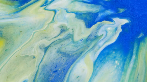istock Marble texture created with the help of current art. Unique, natural background. 2190113613