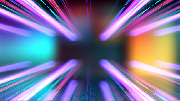istock Big data concept. digital lines. Physical Infrastructure of the Internet. Blurred effect 2190121905