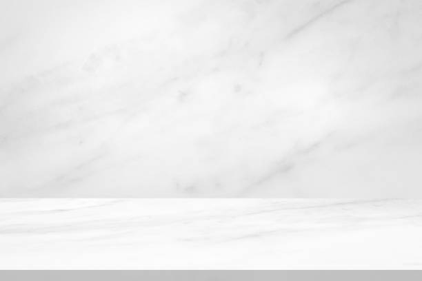 white marble table top with natural wall texture background for mockup product display template