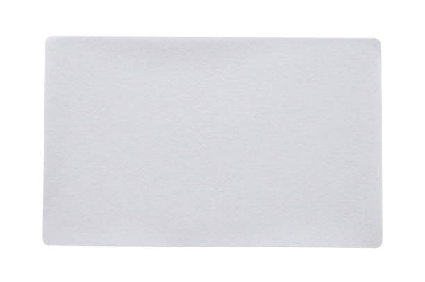 istock Paper sticker label isolated on white background 2190132346