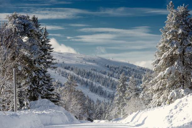 istock Mountain ski resort Hundfjllet in Sweden 2190140359