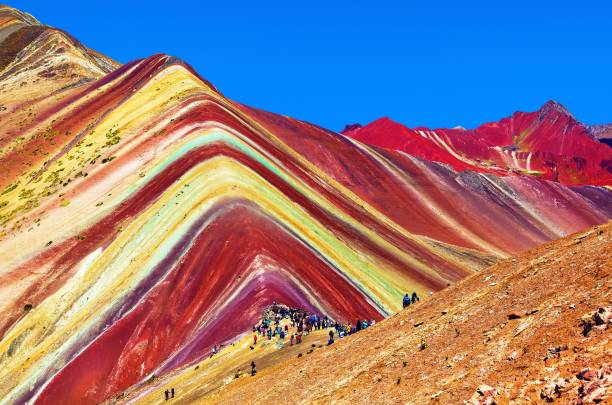 istock Rainbow mountains or Vinicunca Montana de Siete Colores 2190144670