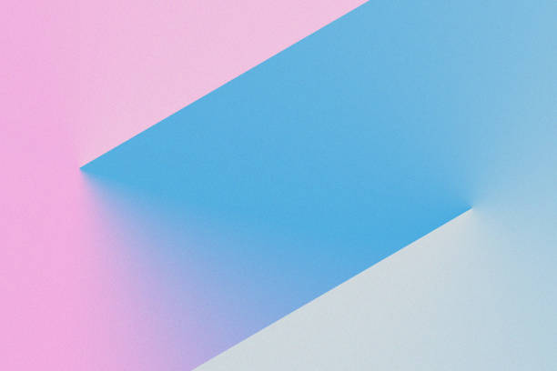 istock colorful angle blue and pink abstract background with noise grain 2190145149