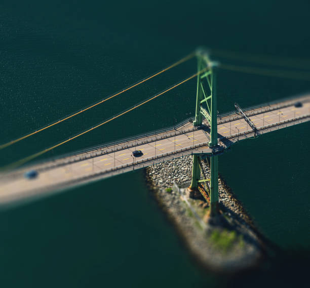 istock Aerial View of Bridge 2190150108
