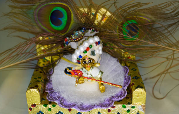 A close-up side profile of a beautifully crafted Thai Apsara statue, adorned with an elaborate headdress and intricate jewelry. The delicate facial features and refined details highlight the artistry and cultural significance of this celestial figure, representing divine femininity and grace in Southeast Asian mythology. The warm, moody lighting enhances the statue's mystical presence, while the softly blurred background adds depth, making this image a perfect representation of Thai heritage, spiritual devotion, and traditional craftsmanship.
